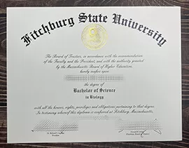 Get Fitchburg State University fake diploma.