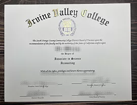 Get Irvine Valley College fake diploma.