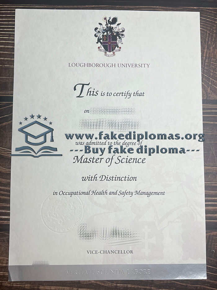 Get Loughborough University fake diploma online.