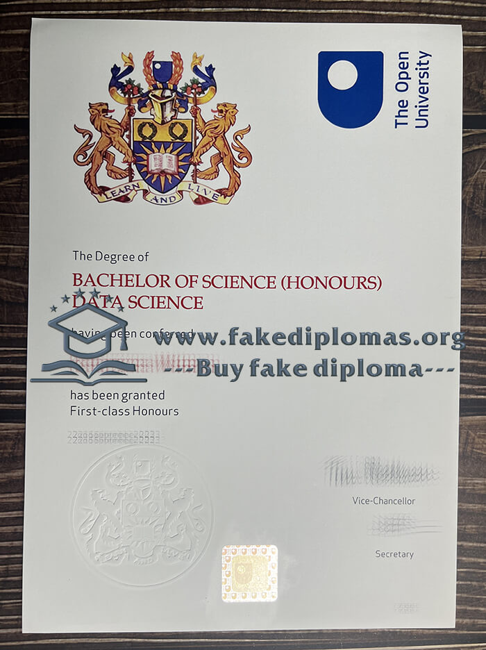 Get Open University fake diploma online.