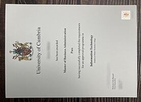 Get University of Cumbria fake diploma.