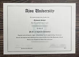 How much cost to buy Ajou University fake degree?