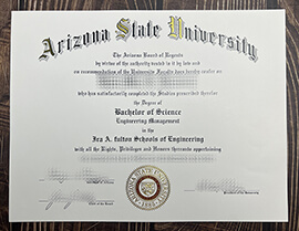 Procedures to Buy a Fake Arizona State University Diploma.