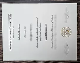 Obtain George Washington University fake diploma.