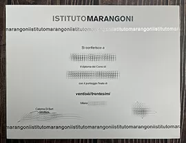 Where to buy Istituto Marangoni fake certificate online?