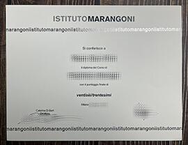 Where to buy Istituto Marangoni fake certificate online?