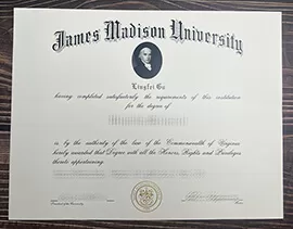 Get James Madison University fake diploma online.