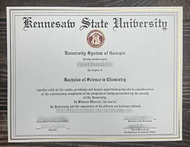 How easy to get a Kennesaw State University fake degree?