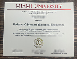 How to order the Miami University fake Diploma?
