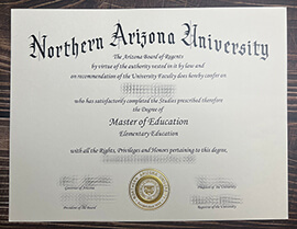 How to get a Northern Arizona University certificate?