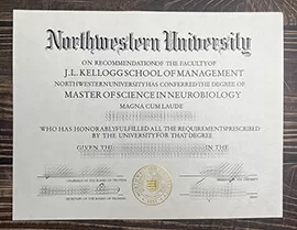 Get Northwestern University fake diploma.