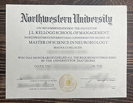 Get Northwestern University fake diploma.