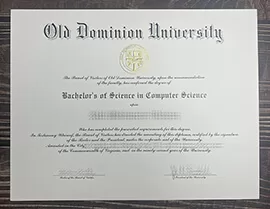 Obtain Old Dominion University fake diploma online.