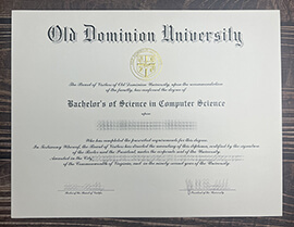 How to get the Old Dominion University fake degree?