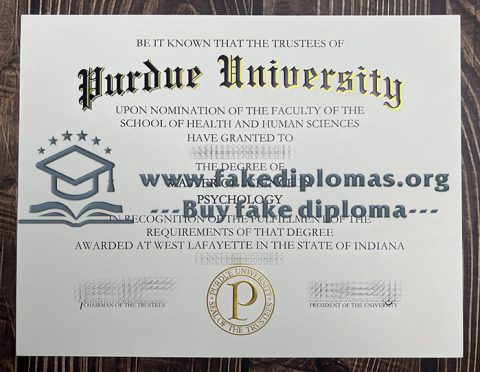 How To Order The Purdue University Fake Diploma?