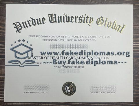 Order Your Purdue University Global Fake Certificate.