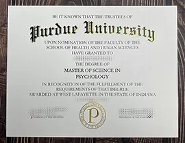 How to order the Purdue University fake Diploma?