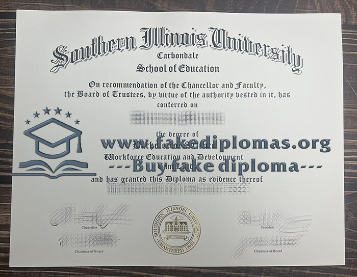 Buy Southern Illinois University fake diploma, Get SIU fake certificate, Fake SIU degree.