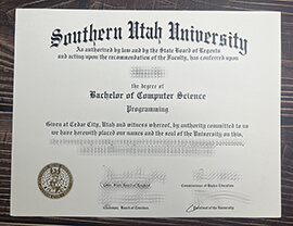 Get Southern Utah University fake diploma online.