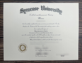 Get Syracuse University fake diploma online.