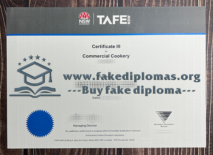 Buy TAFE Nsw fake diploma, Fake TAFE Nsw certificate.