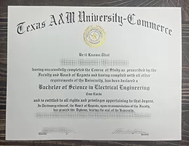 Get Texas A&M University-Commerce fake diploma.