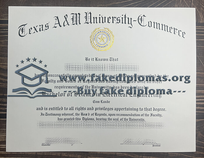 Buy Texas A&M University-Commerce fake diploma, Fake Texas A&M University-Commerce degree.
