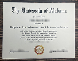 Where to Purchase the University of Alabama fake diploma?