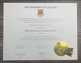 Get University of Calgary fake diploma online.