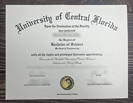 Obtain University of Central Florida fake diploma.