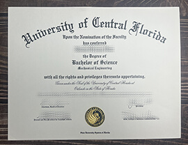 Obtain University of Central Florida fake diploma.