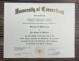 Buy University of Connecticut fake diploma, Make UConn certificate.