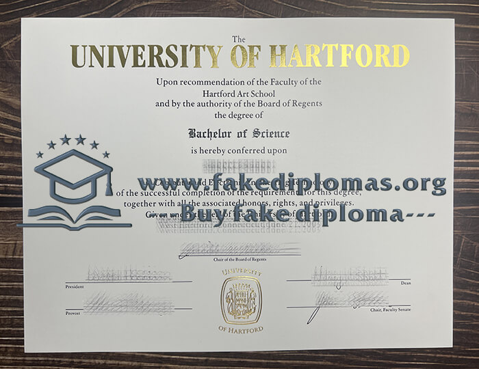 Get University of Hartford fake diploma, Make University of Hartford degree.