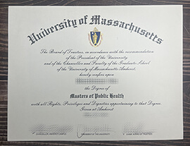 Purchase University of Massachusetts fake diploma.