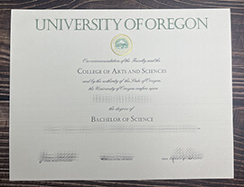 Fake University of Oregon diploma, Make UO degree.