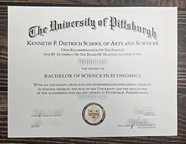 Buy University of Pittsburgh fake diploma.