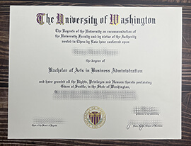 Get University of Washington fake diploma online.
