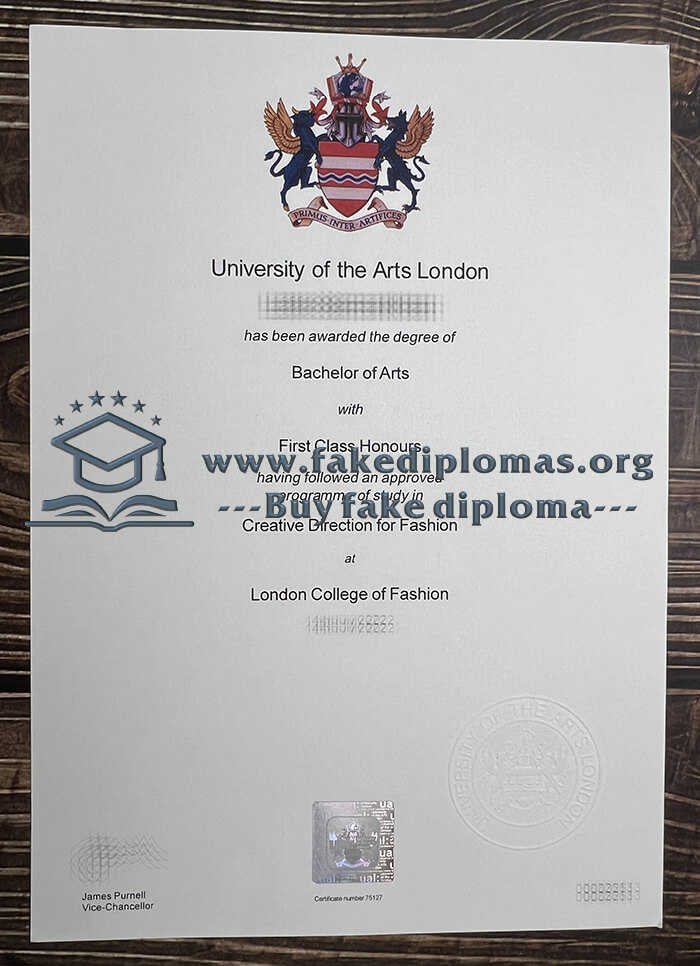 Get University of the Arts London fake diploma.