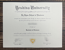 Get Yeshiva University fake diploma online.