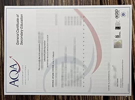 How to order a 100% copy AQA certificate?