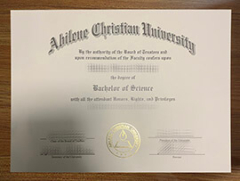 Where to buy Abilene Christian University fake diploma online?