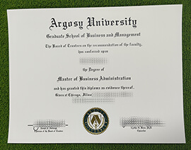 Fast to Get the Argosy University fake certificate.