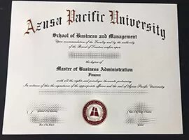 Obtain Azusa Pacific University fake diploma online.