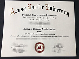 Where to buy Azusa Pacific University fake diploma online?