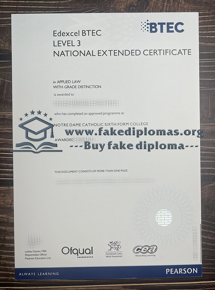 Get BTEC fake diploma, Fake BTEC certificate online.