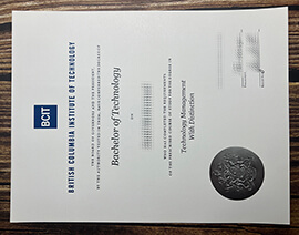 Get British Columbia Institute of Technology fake diploma.