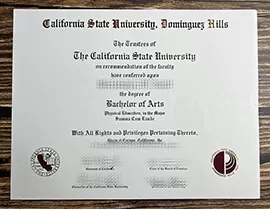 How long to buy CSUDH fake degree online?