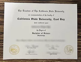 How to order California State University, East Bay fake diploma?