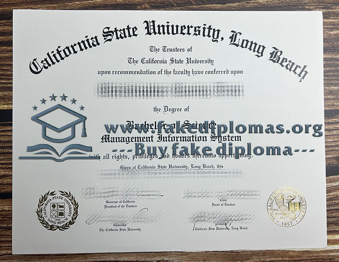 Buy California State University, Long Beach fake diploma, Fake CSULB degree.