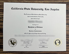 Purchase Cal State LA fake diploma online.